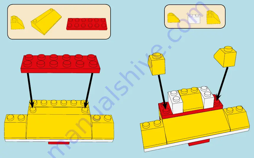 Laser Pegs RALLY RACER Manual Download Page 4