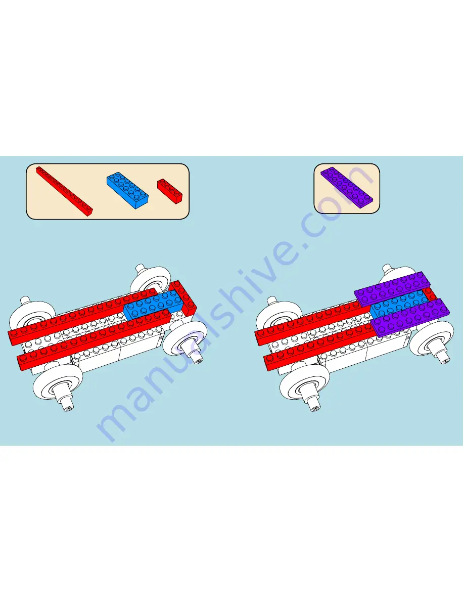 Laser Pegs SAFARI TRUCK CI400 Скачать руководство пользователя страница 10