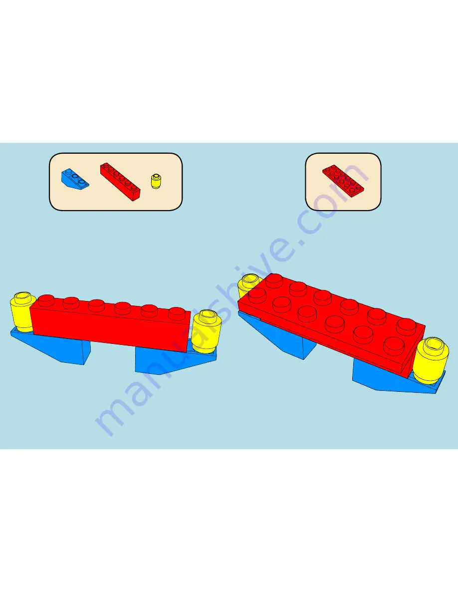 Laser Pegs SHUTTLE CRAWLER RN 2180B Manual Download Page 3