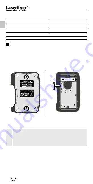 LaserLine MultiMeter-Home Operating Instructions Manual Download Page 14