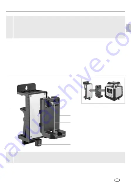 LaserLiner CrossGrip Snap Manual Download Page 5