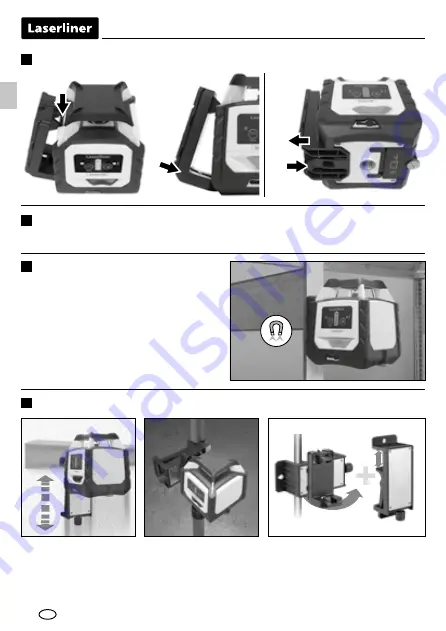 LaserLiner CrossGrip Snap Скачать руководство пользователя страница 6