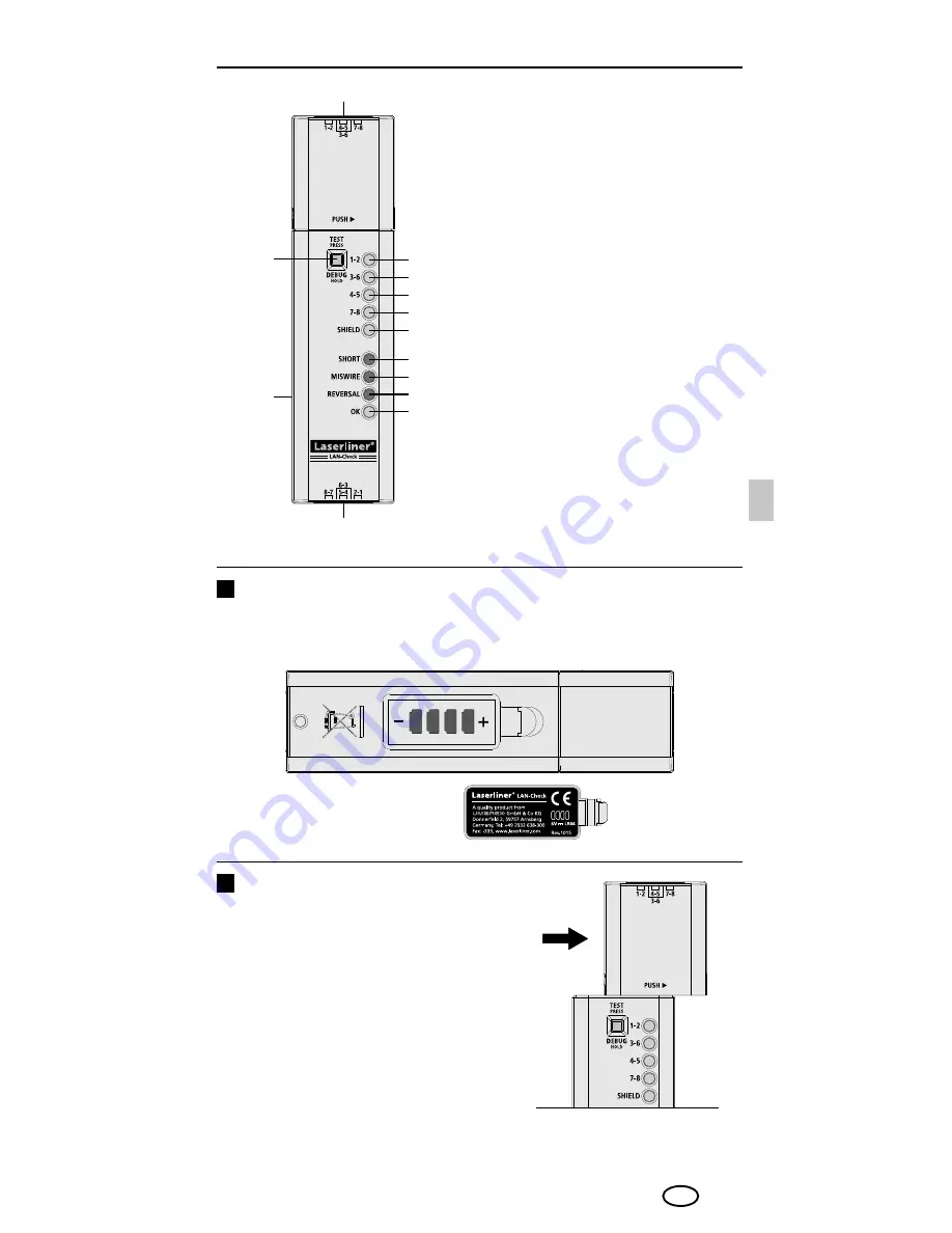 LaserLiner LAN-Check Operating Instructions Manual Download Page 57