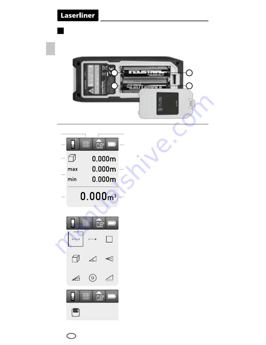 LaserLiner LaserRange-Master Gi5 Скачать руководство пользователя страница 14