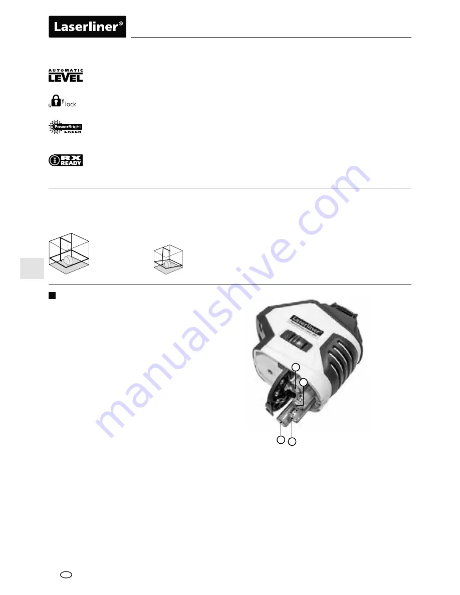 LaserLiner MasterCross-Laser 360 Manual Download Page 48