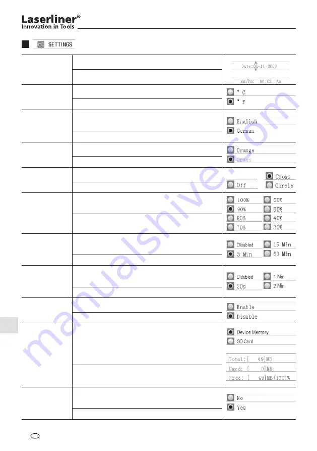 LaserLiner ThermoSpot-Vision User Manual Download Page 164