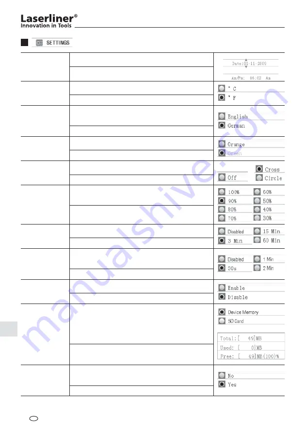 LaserLiner ThermoSpot-Vision User Manual Download Page 174