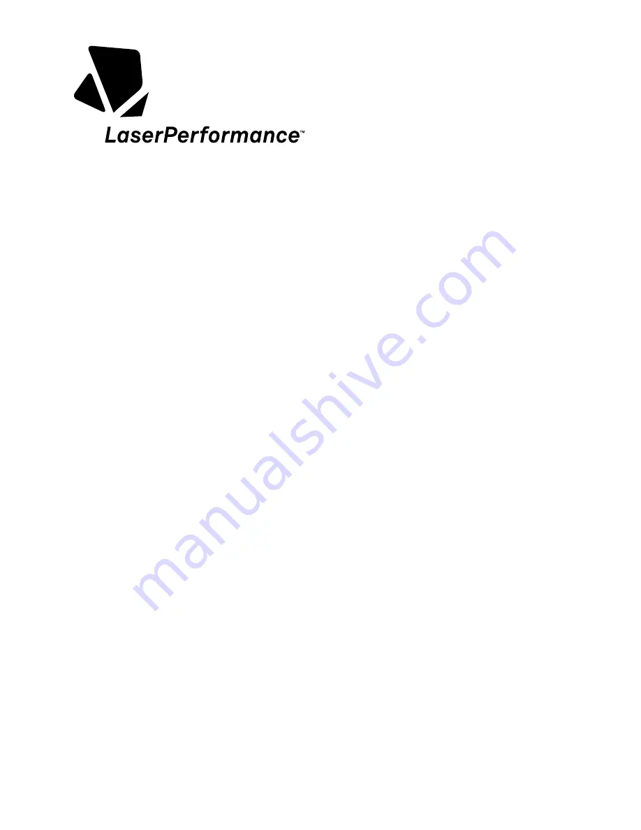 LaserPerformance Bug Owner'S Manual Download Page 1