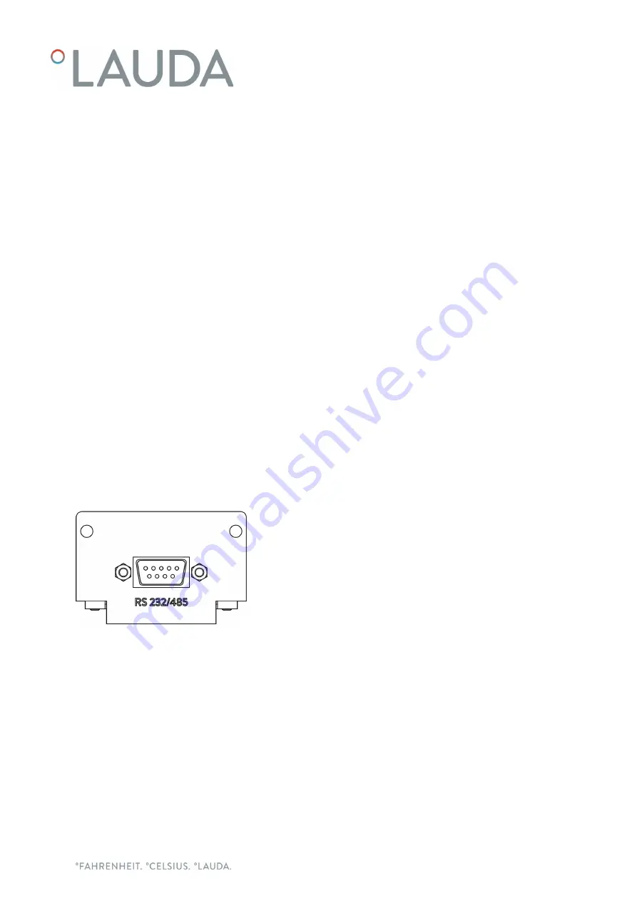 Lauda LRZ 913 Operation Manual Download Page 1