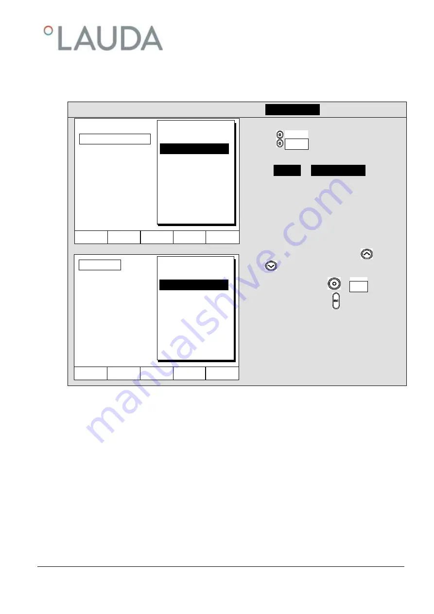 Lauda RP 3090 C Operation Manual Download Page 57