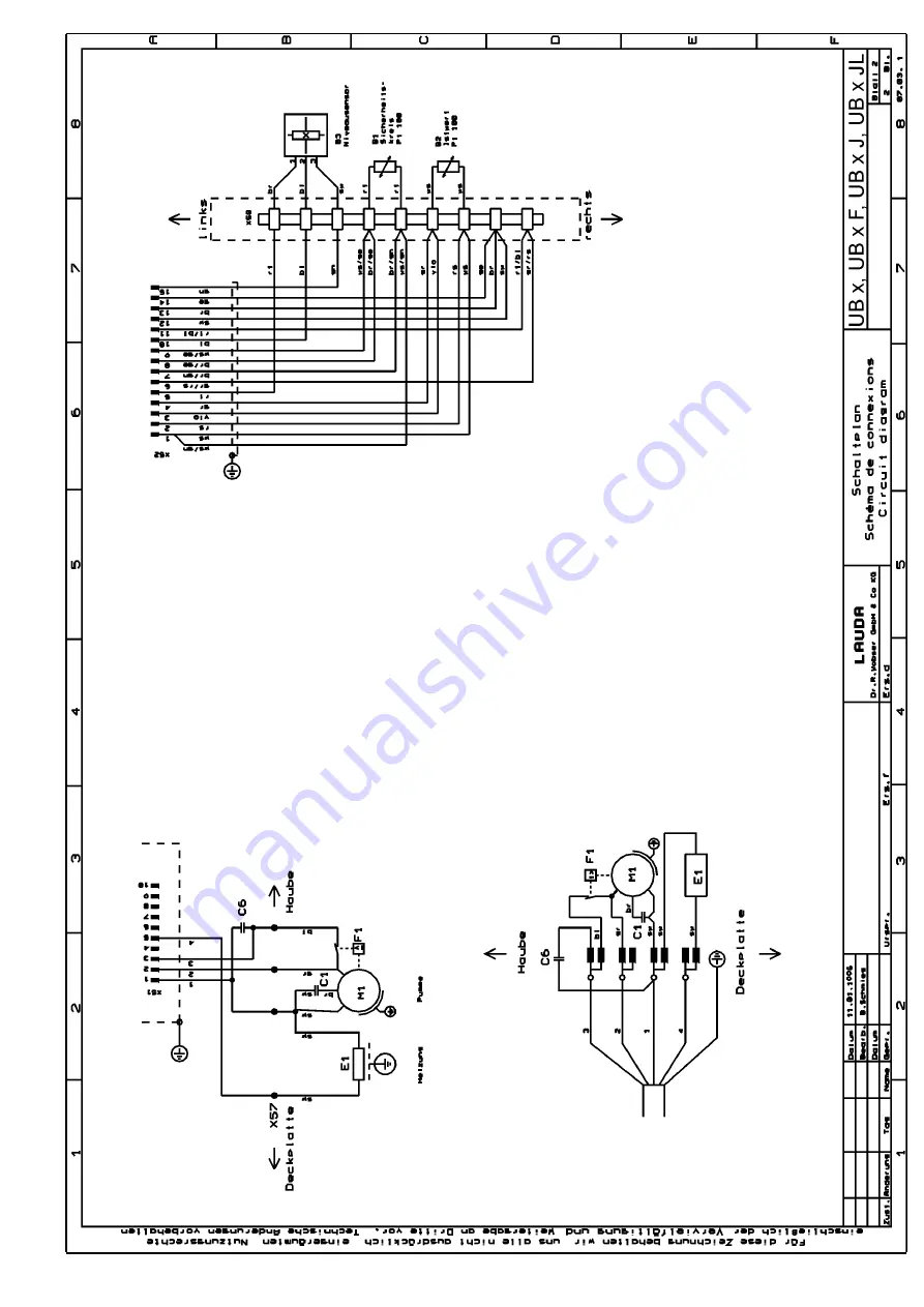 Lauda UB 20 Operating Instructions Manual Download Page 69