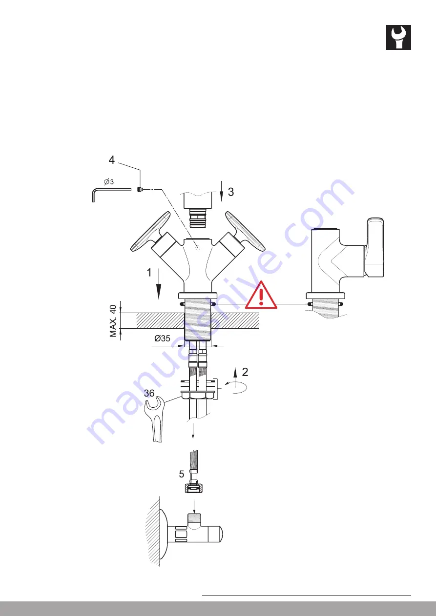 Laufen curveprime H3117010042111 Manual Download Page 3