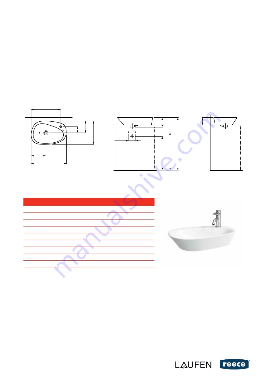 Laufen Palomba Quick Start Manual Download Page 1