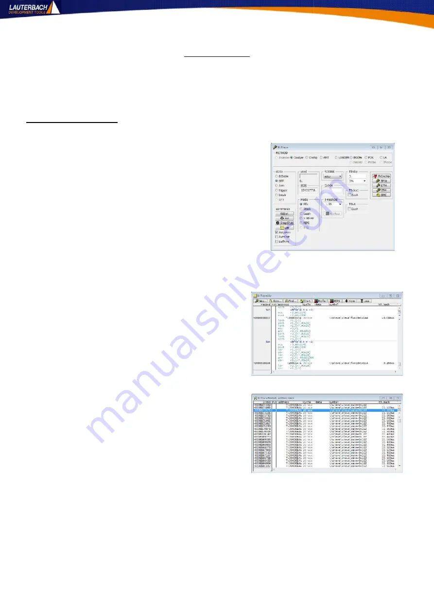 Lauterbach mTrace Setup Manual Download Page 10