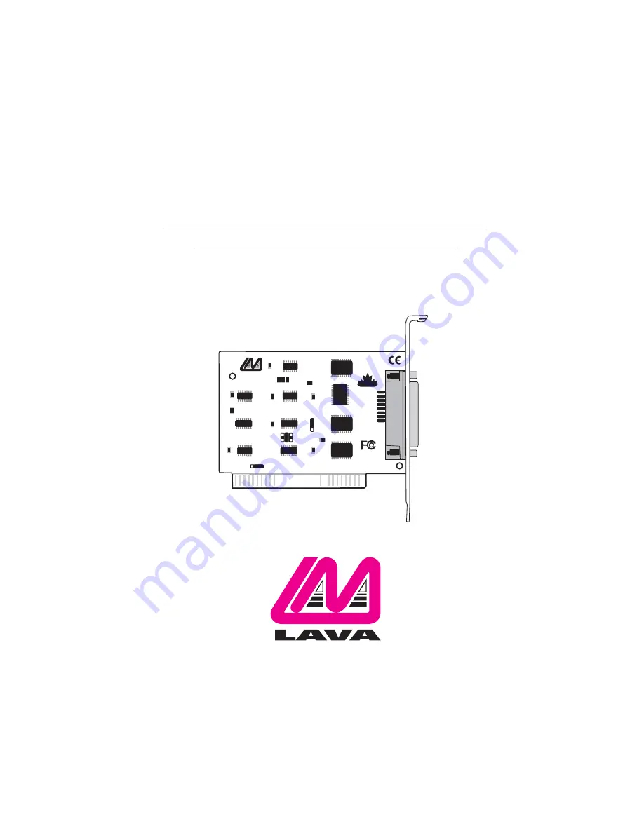 Lava Computer Parallel Bi-directional Скачать руководство пользователя страница 1