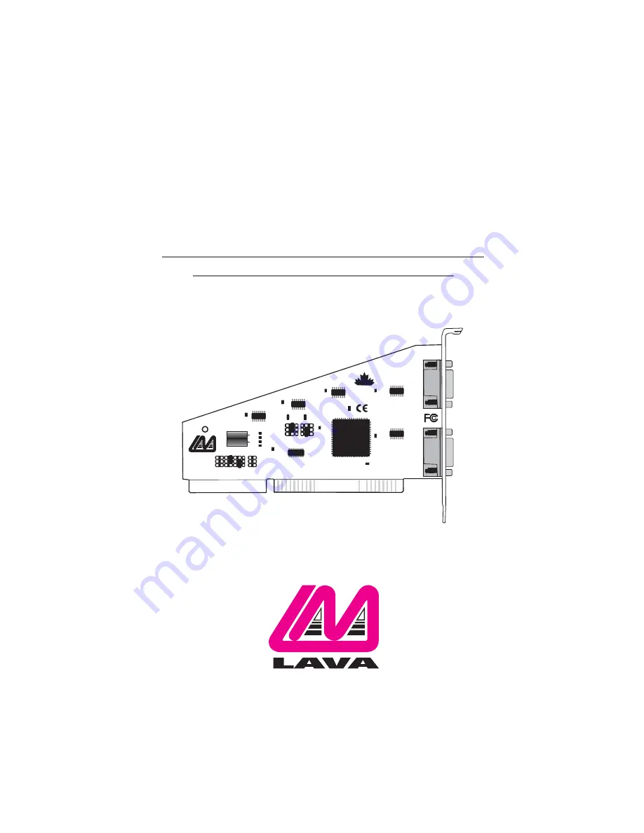 Lava Computer RS550 Installation Manual Download Page 1