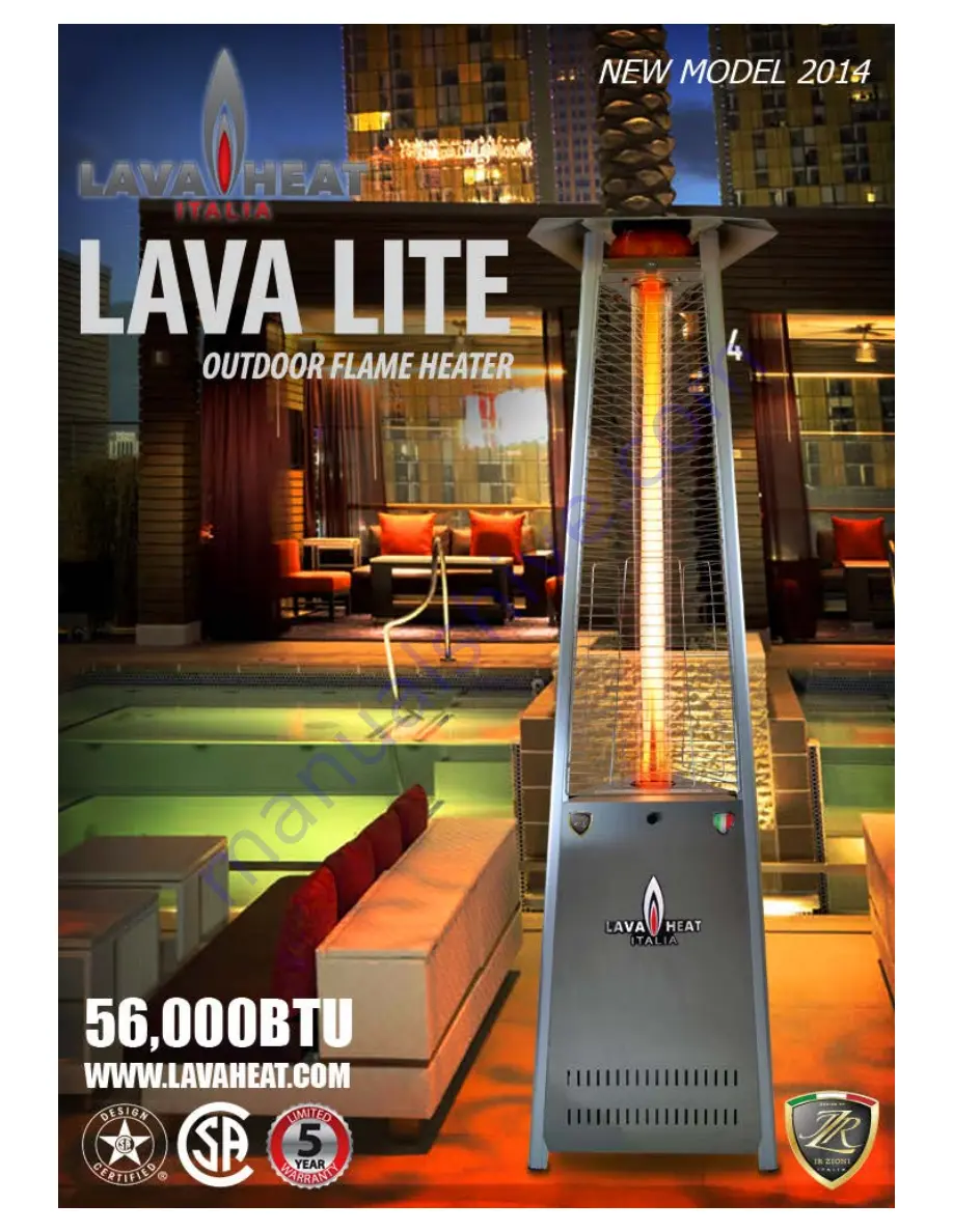 Lava Heat Lava Lite Скачать руководство пользователя страница 1