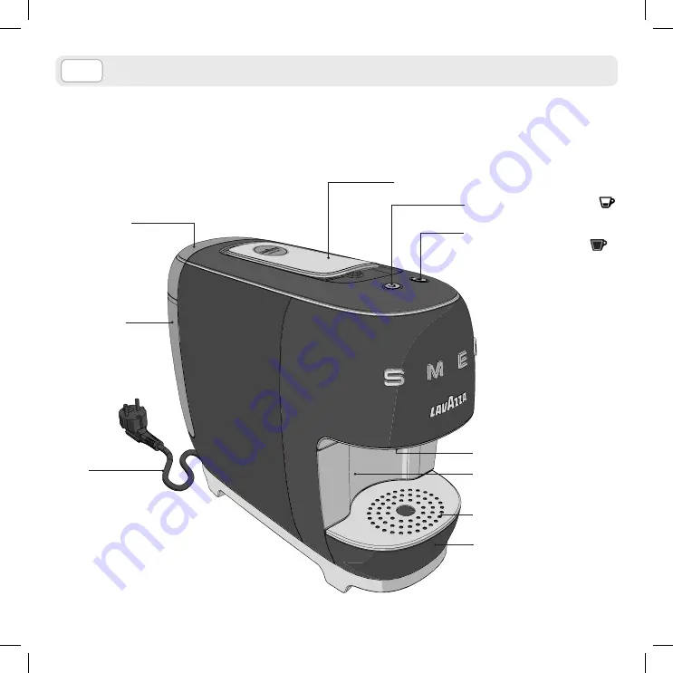 LAVAZZA A MODO MIO SMEG Operating Instructions Manual Download Page 96