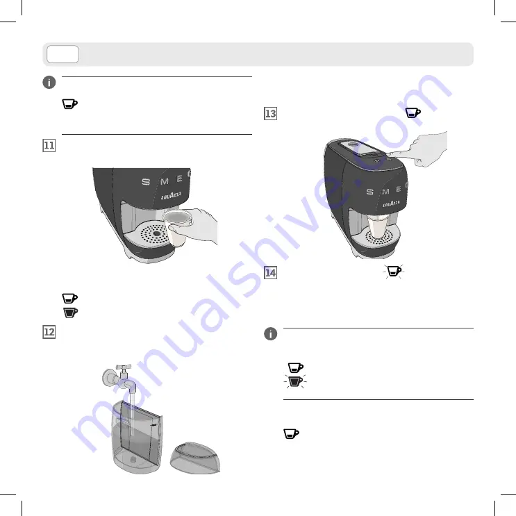 LAVAZZA A MODO MIO SMEG Operating Instructions Manual Download Page 106