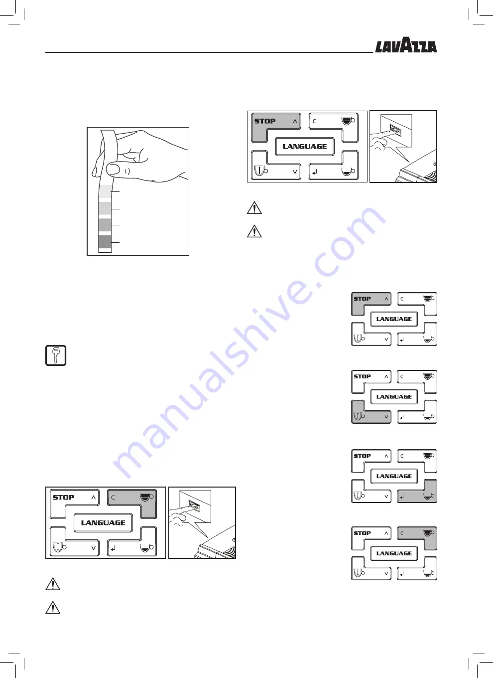 LAVAZZA Blue LB 2000 Instructions For Installation And Use Manual Download Page 54