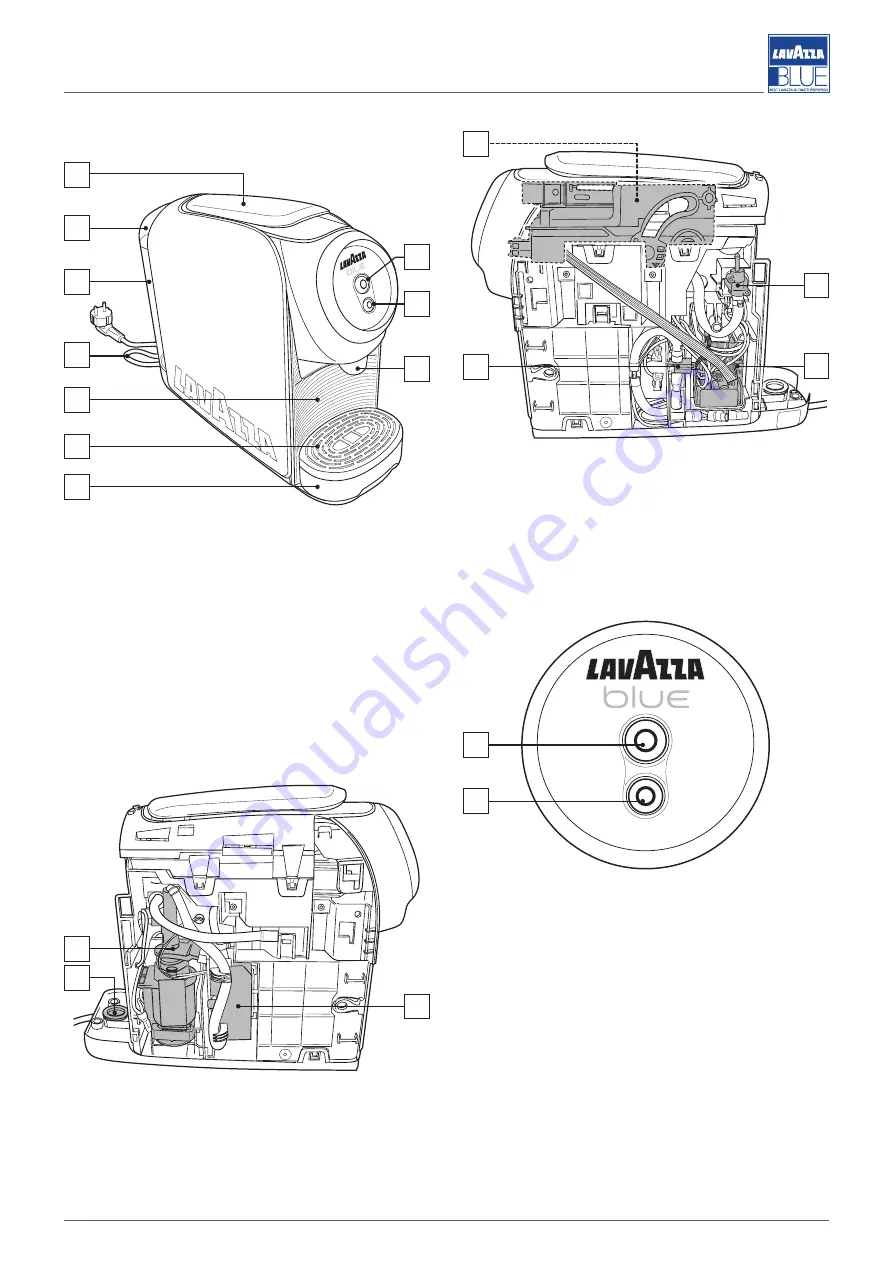 LAVAZZA BLUE LB 300 CLASSY MINI Maintenance Manual Download Page 9