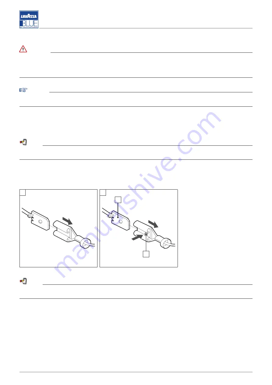 LAVAZZA BLUE LB 300 CLASSY MINI Maintenance Manual Download Page 16