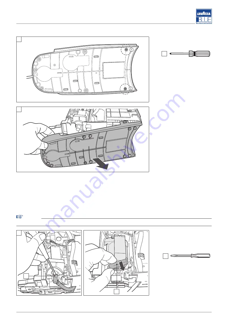 LAVAZZA BLUE LB 300 CLASSY MINI Maintenance Manual Download Page 23