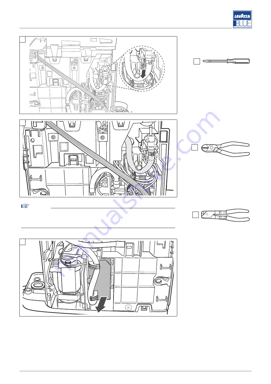 LAVAZZA BLUE LB 300 CLASSY MINI Maintenance Manual Download Page 29