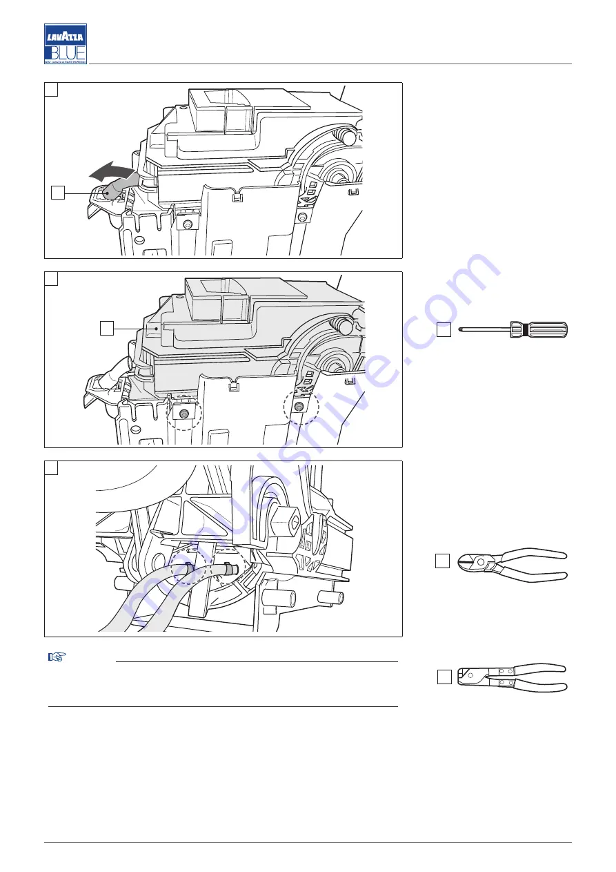 LAVAZZA BLUE LB 300 CLASSY MINI Maintenance Manual Download Page 32