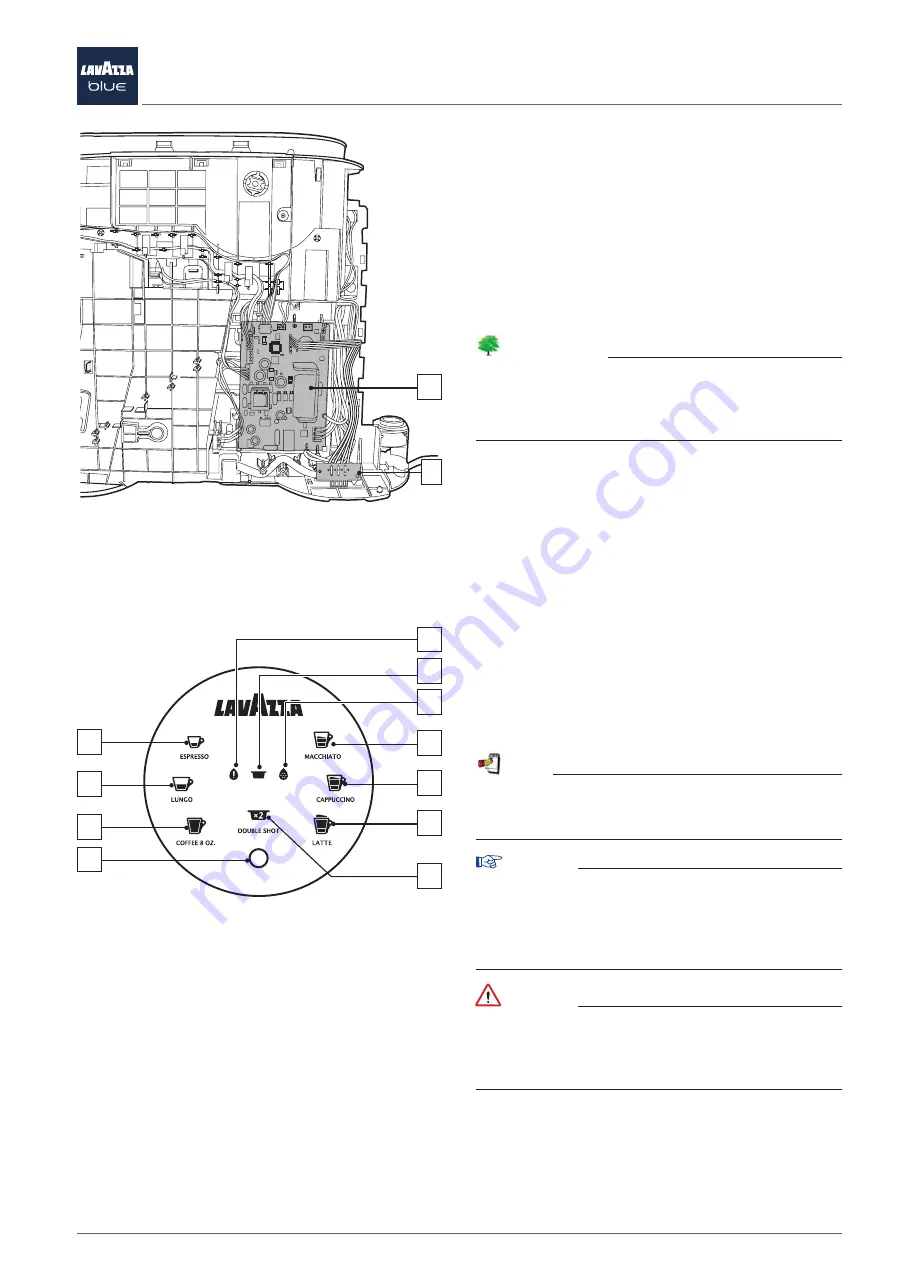LAVAZZA blue LB 400 CLASSY PLUS Скачать руководство пользователя страница 10
