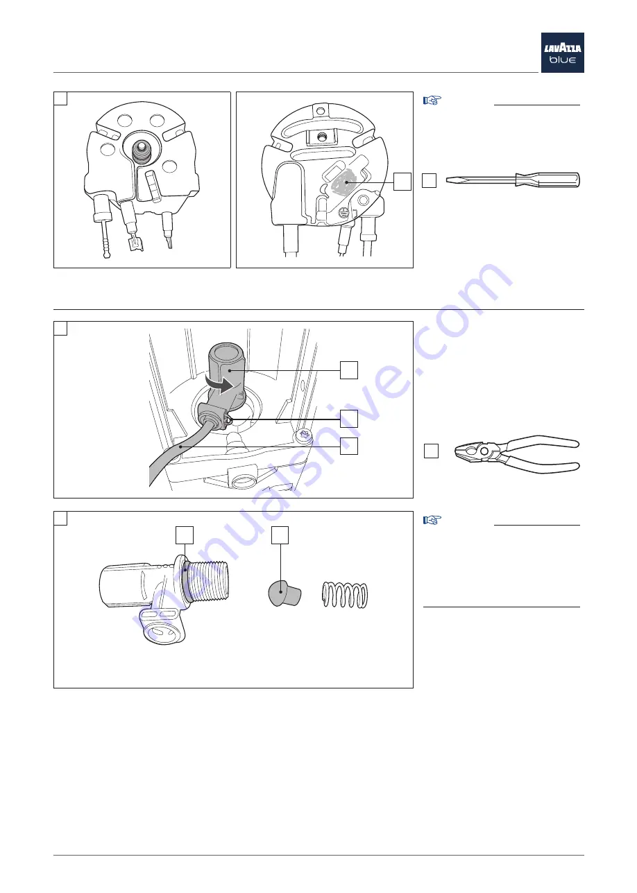 LAVAZZA blue LB 400 CLASSY PLUS Maintenance Manual Download Page 39