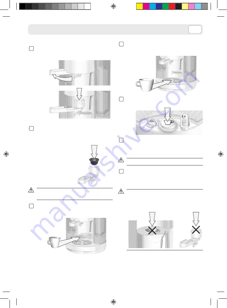 LAVAZZA BLUE LB 850 CHIARA Instructions Manual Download Page 5