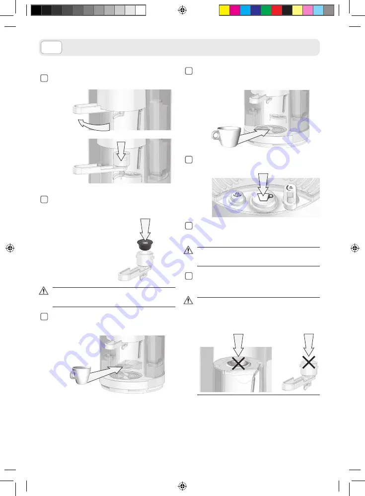 LAVAZZA BLUE LB 850 CHIARA Instructions Manual Download Page 12