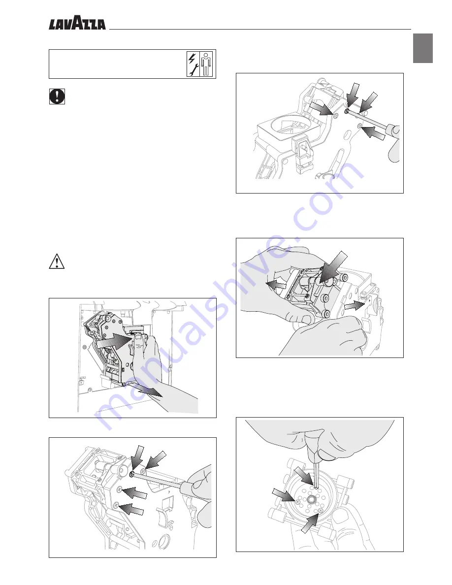 LAVAZZA Cap100US Instructions For Installation And Use Manual Download Page 27