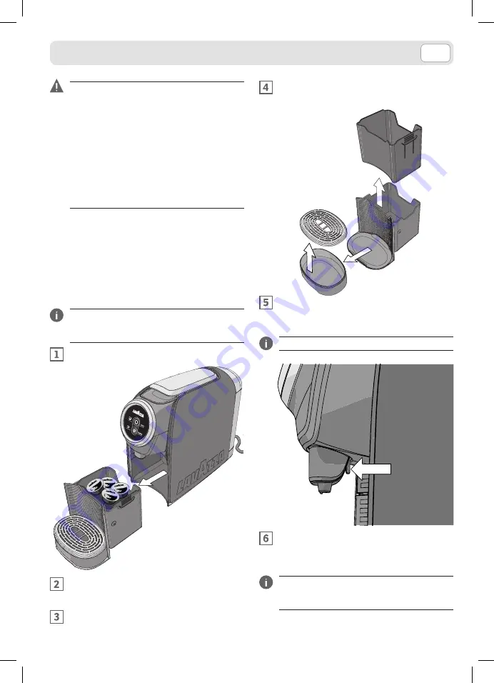 LAVAZZA CLASSY MINI Instructions Manual Download Page 11