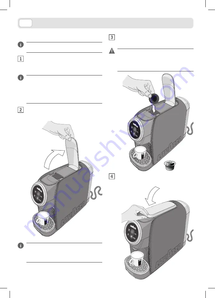 LAVAZZA CLASSY MINI Instructions Manual Download Page 22