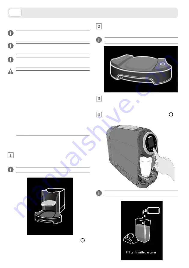 LAVAZZA CLASSY PRO Скачать руководство пользователя страница 26