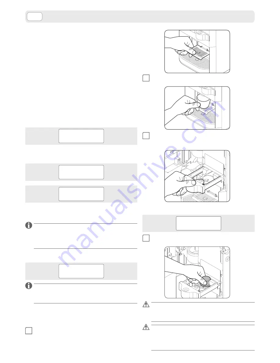 LAVAZZA EP 2500 plus Instructions For Use Manual Download Page 50