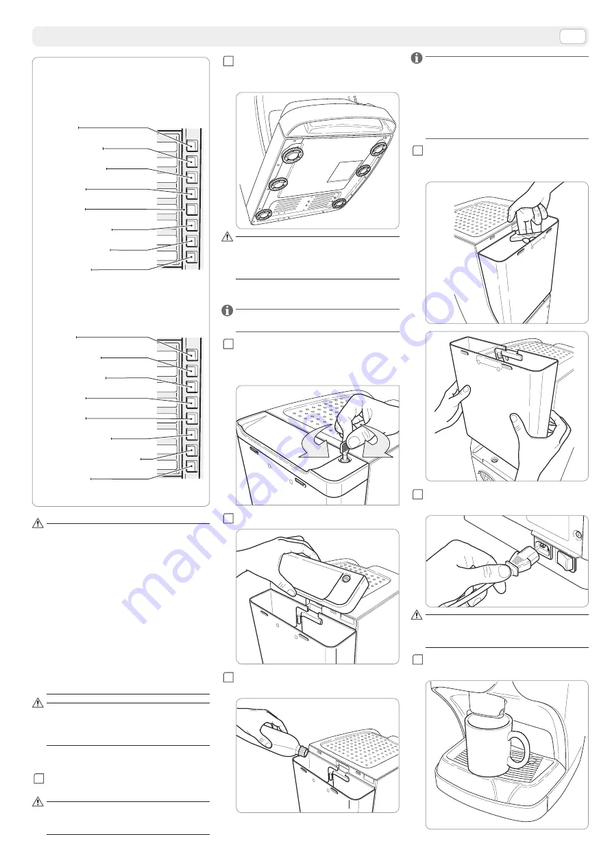 LAVAZZA EP 3500 PLUS Instructions Manual Download Page 69