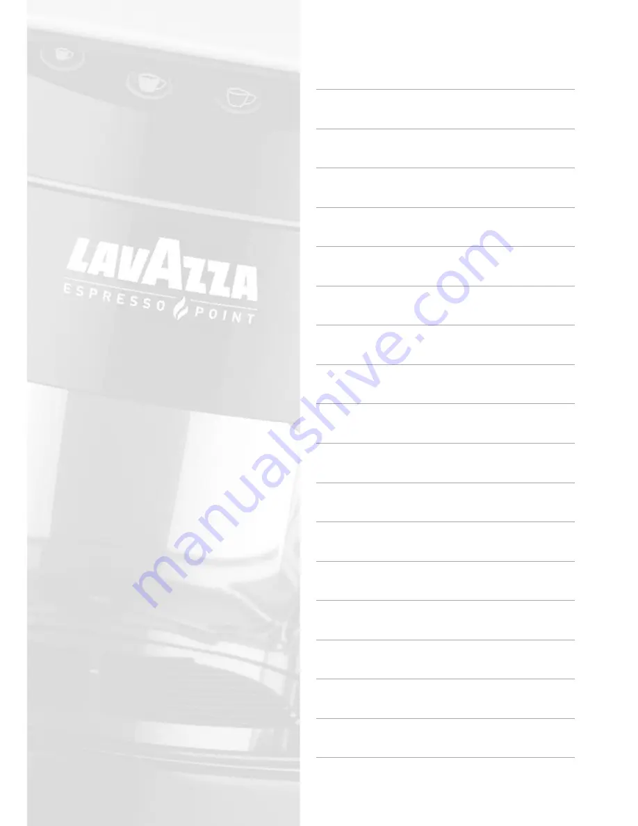 LAVAZZA Espresso Point EP2302 User Manual Download Page 42