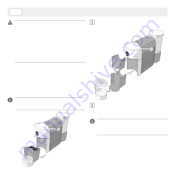 LAVAZZA JolliePlus Operating Instructions Manual Download Page 54