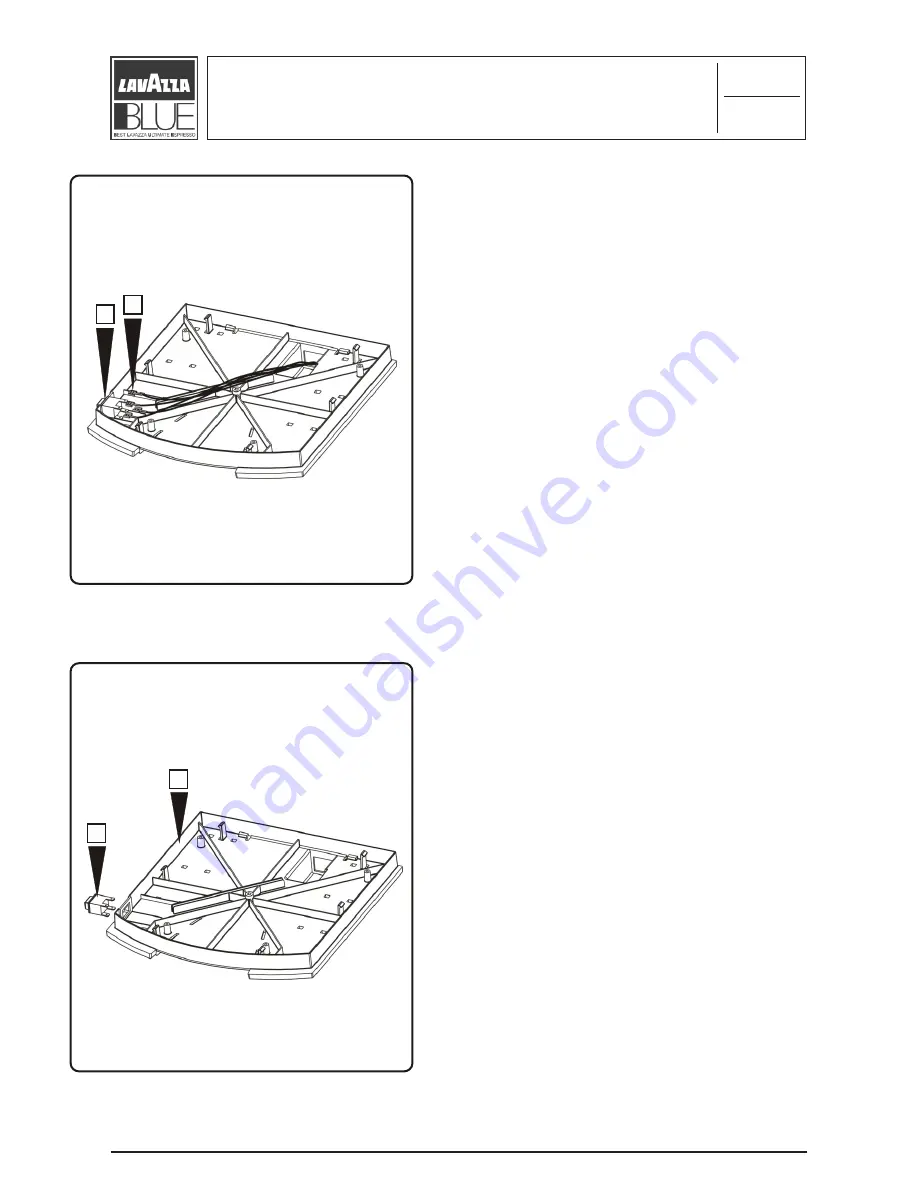 LAVAZZA LB 1000 BLUE FAMILY Maintenance Manual Download Page 54