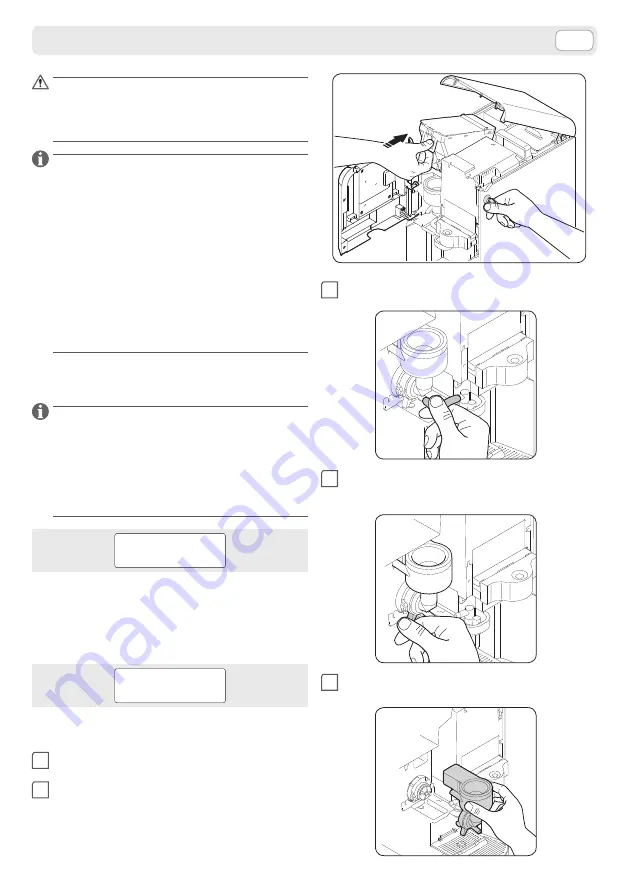 LAVAZZA LB 2500 PLUS Instructions For Use Manual Download Page 13