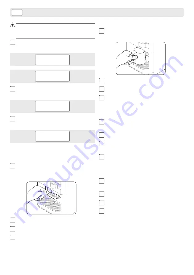 LAVAZZA LB 2500 PLUS Instructions For Use Manual Download Page 60