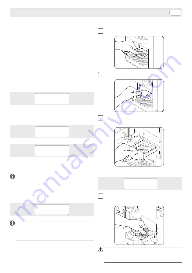 LAVAZZA LB 2500 PLUS Instructions For Use Manual Download Page 75