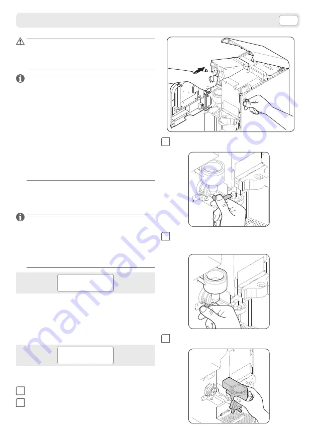 LAVAZZA LB 2500 PLUS Instructions For Use Manual Download Page 93