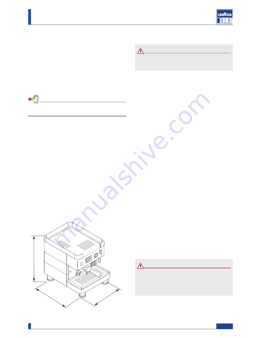 LAVAZZA LB 2800 Maintenance Manual Download Page 11