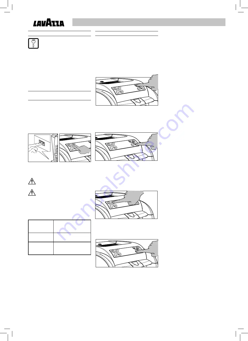 LAVAZZA LB2300 SINGLE CUP Operating Instructions Manual Download Page 17