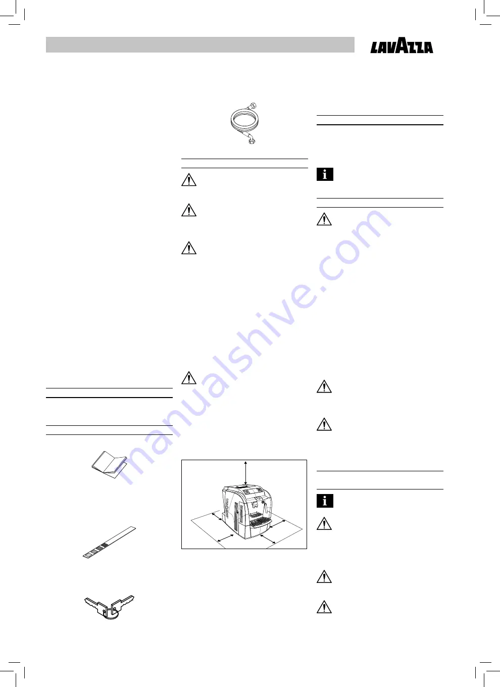 LAVAZZA LB2300 SINGLE CUP Operating Instructions Manual Download Page 34