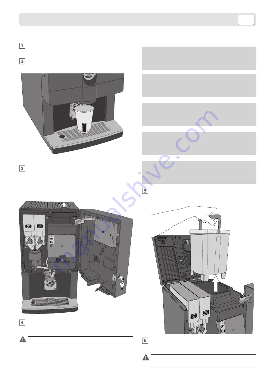 LAVAZZA Magystra LB 2600 AUS Скачать руководство пользователя страница 15